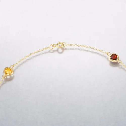 Miniatura 8 de Ross-Simons 7.85 ct. t.w. Multi-Gemstone Station Necklace in 18kt Gold Over Sterling