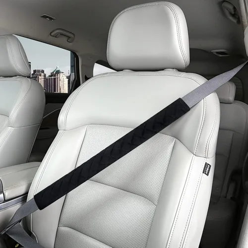 HighnessHwoo Fundas de cinturón de seguridad extra largas para adultos, niños, mujeres y hombres, suave para cinturón de seguridad de automóvil,