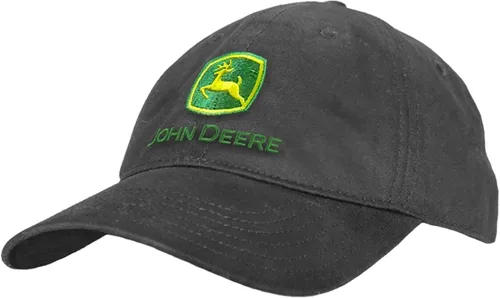 John Deere Gorra de béisbol sin estructura con logotipo de marca para hombre