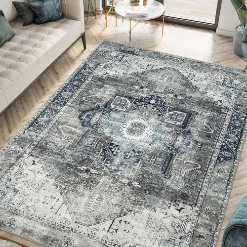 Miniatura 12 de Keen Home Design Alfombra de entrada de 2 x 3 pies, lavable a máquina con parte trasera antideslizante, ideal para entrada, cocina, baño, Multi