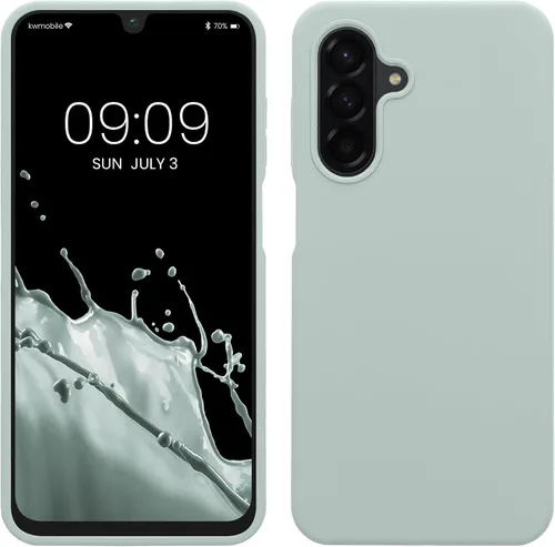 Miniatura 182 de kwmobile Funda Compatible con Samsung Galaxy A14 5G - Funda de teléfono de TPU y silicona con acabado suave - Verde Lima