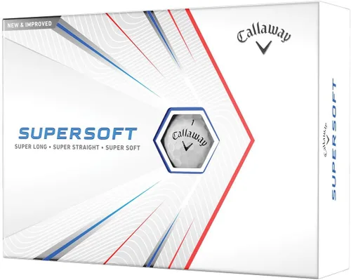 Callaway - Pelotas de golf Supersoft 2021 Blanco