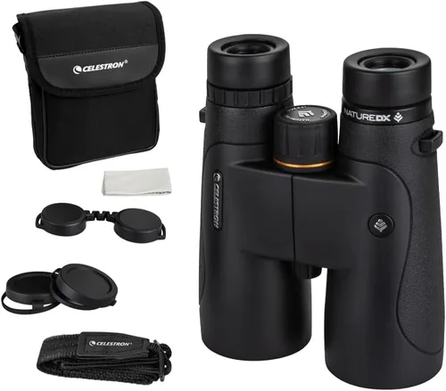 Miniatura 11 de Celestron - Binoculares Nature DX 10x50 - Ideal para observación de aves y exteriores - Lentes objetivo de 1.969 in - Campo de visión de 5.8°