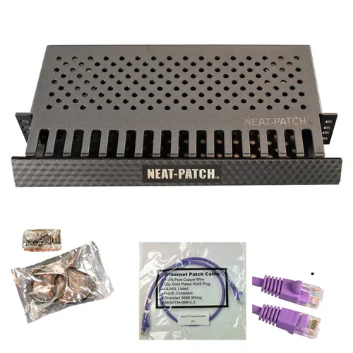 Miniatura 25 de Neat Patch MINI 1U Unidad de gestión de cables de bajo perfil