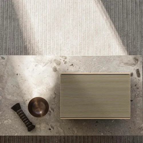 Miniatura 4 de Bang & Olufsen Beosound Level - Altavoz portátil multihabitación con Wi-Fi, tono dorado/roble claro
