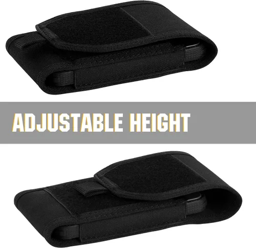 Miniatura 4 de Funda táctica Molle para teléfono inteligente grande para iPhone 17 Pro Max/16 Pro Max/16 Pro/16/15 Pro Max/14 Pro Max/13 Pro Max