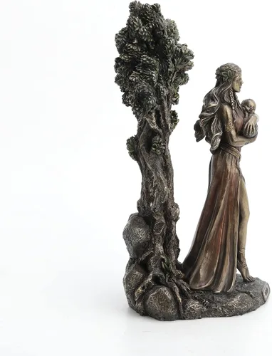 Miniatura 3 de Estatua irlandesa con acabado de bronce de la diosa de los Tuatha de Danann