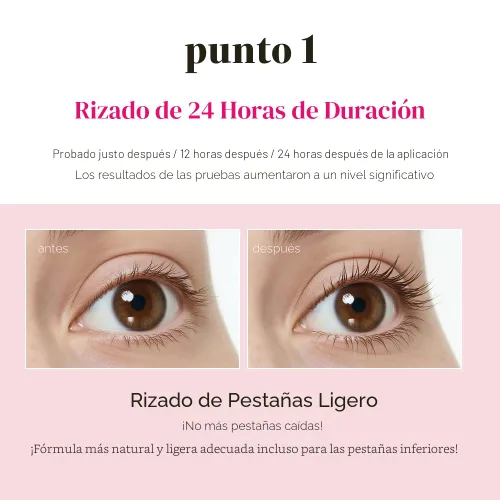 Miniatura 9 de ETUDE Curl Fix Mascara, Máscara de Pestañas, Rizado Fuerte Hacia Arriba, Larga Duración, Impermeable, Ligero, Maquillaje Coreano, Belleza