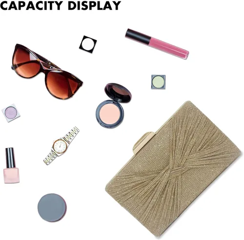 Miniatura 5 de Bolsos de Mano para Noche - Bolso de Noche para Mujer, Bolso de Fiesta para Cóctel/Baile/Fiesta/Boda/Formal