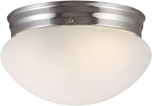 Miniatura 12 de Design House Millbridge Dome - Lámpara de techo interior de 9-1/4 pulgadas de diámetro, para dormitorio, pasillo, closet y comedor, cristal