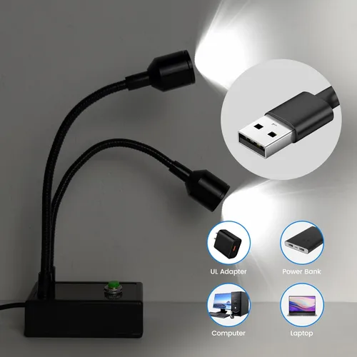 Miniatura 2 de Microscopio digital 1200x Soporte de cámara LCD USB de 9 pulgadas, soporte de brazo de cuello de cisne LED para teléfono móvil electrónico, PCB, LCD