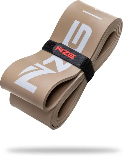 Miniatura 12 de NZG Bandas de resistencia de goma naranja 100% sin látex, 11 niveles (10 a 140 libras)