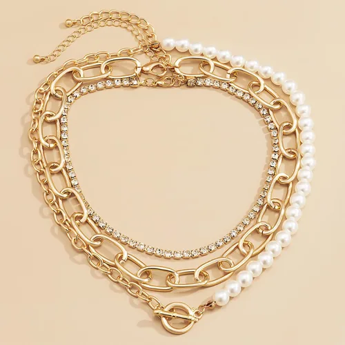 Miniatura 6 de Long tiantian Collares en capas para mujer, joyería occidental para mujer, collar de moneda apilable, collar de país, moderno, bohemio, verano