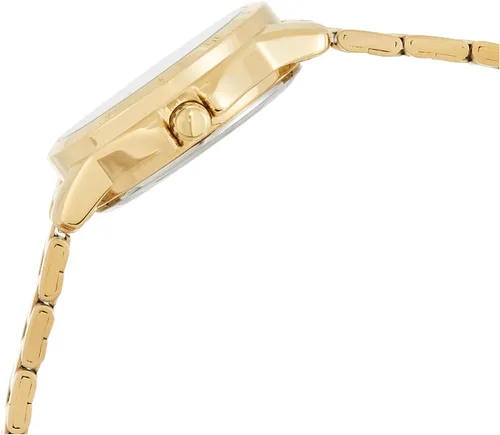 Miniatura 2 de Casio LTP-V004G-1B - Reloj de pulsera para mujer, color dorado y acero inoxidable, esfera negra