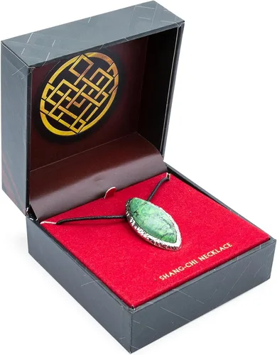 Miniatura 2 de SalesOne LLC Marvel Studios Shang-Chi y la Leyenda de los Diez Anillos Collar con colgante verde, Metal