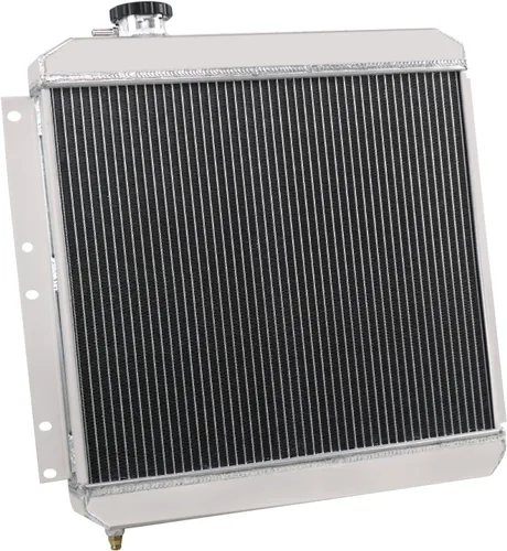 Miniatura 2 de Radiador de aluminio completo para 1960-1984 Toyota Land Cruiser FJ40 FJ45 Gasolina 3.9L 4.2L, 3 hileras de radiadores de enfriamiento