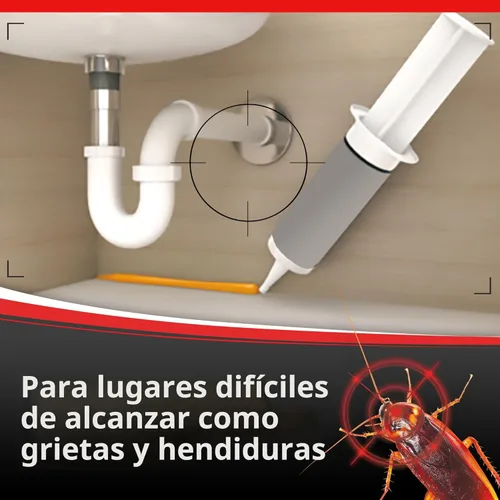 Miniatura 2 de Dial 51962 Dual Attack superbait roach-killing anzuelo, 12-Pk., 51962, Gel y cebo de cucaracha pequeña, 12 unidades, Rojo, 1, 1