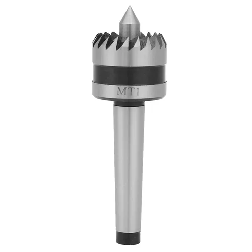 Miniatura 9 de Centro de transmisión de torno de madera, juego de centro vivo, torno de madera, montaje de contrapunto mt1 para conducción con corona de 1 pulgada