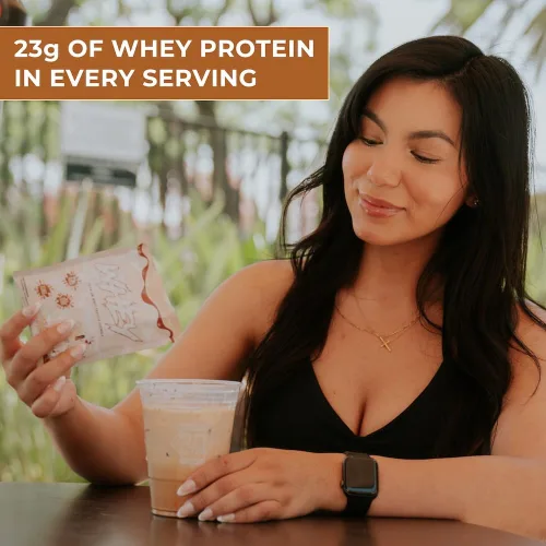 Miniatura 4 de Primeval Labs Pure Whey Protein Concentrate Crecimiento muscular y recuperación Fórmula fácil de mezclar Horchata 20 porciones