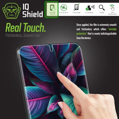 Miniatura 4 de IQShield Paquete de 3 protectores de pantalla para Samsung Galaxy S20 Ultra (6.9 pulgadas), fácil de instalar, compatible con identificación