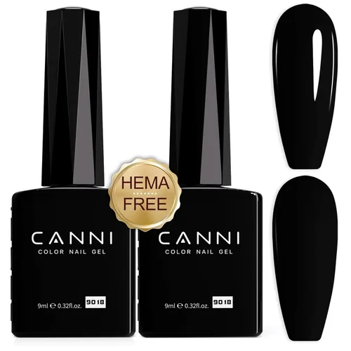 Miniatura 51 de CANNI - Esmalte de uñas de gel rosa claro - 1 unidad de 0.5 onzas, color rosa bebé, color rosa pálido de alto brillo, esmalte de uñas con remojo UV