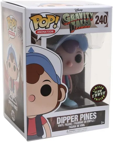 Miniatura 2 de ¡Gravity Falls Dipper Pines Pop! Figura de vinilo, variante de persecución