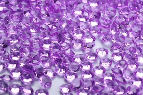 Miniatura 22 de 5000 unidades por paquete de cristales de confeti dispersos para mesa de boda, diamantes acrílicos de 0.236 pulgadas (0.236 in), diamantes