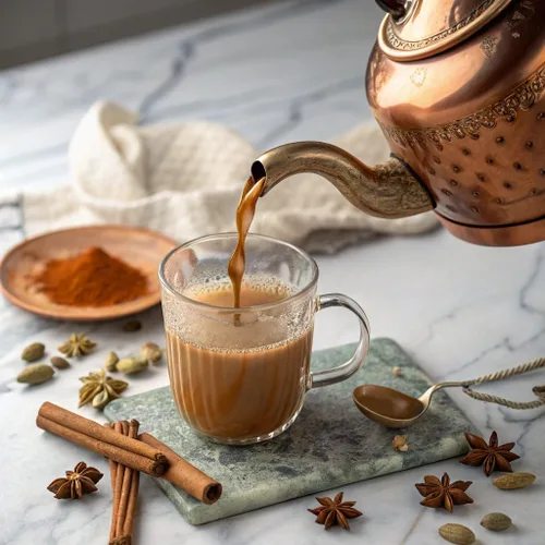 Miniatura 3 de VAHDAM, Paquete surtido de té Chai (6 deliciosos sabores, 36 bolsas de té piramidales ecológicas) con cafeína, sin gluten, sin OMG, mezclas de té