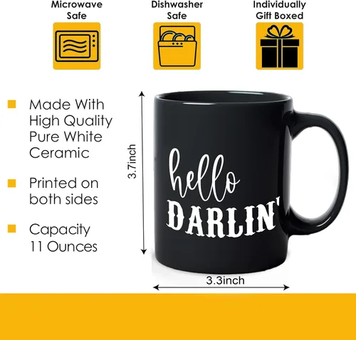 Miniatura 5 de Regalos para parejas, tazas de café de vaca occidental, regalos de boda de vaca para pareja, taza de taza de pareja, regalos para parejas, regalos