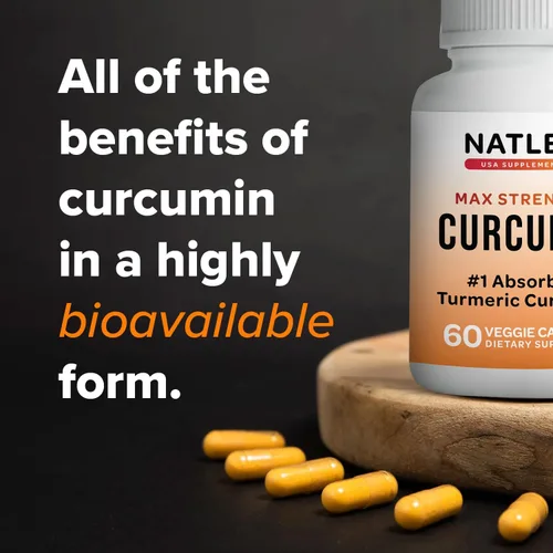 Miniatura 5 de Theracurmin - Suplemento de curcumina de cúrcuma, 60 unidades, cúrcuma y curcumina de alta absorción, suplemento de apoyo para las articulaciones