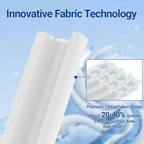 Miniatura 5 de Reemplazo de cartucho de filtro de piscina C1200 para Hayward C1200, PA120, C-8412, FC-1293, CX1200RE, Clearwater II 125, AK-7005, SD-00105