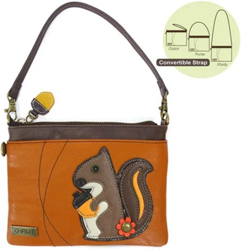 Miniatura 17 de CHALA Mini bandolera/bolso con correa convertible elegante, compacto, versátil
