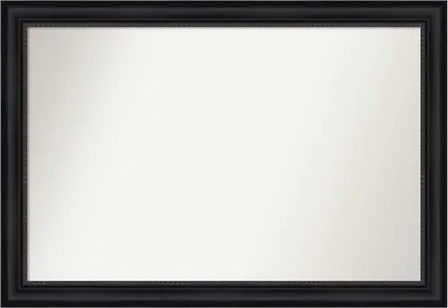 Miniatura 174 de Amanti Art Espejo personalizado, espejo de baño negro Astor, espejo de pared o espejo de tocador de baño sobre el fregadero (25 x 25 pulgadas)