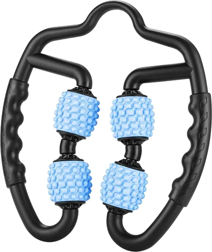 COZLOW Rodillo muscular de doble cara, masajeador de celulitis para brazos y piernas, herramienta de masaje flexible, masaje de escultura eficaz