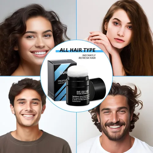 Miniatura 6 de Champú en polvo seco, polvo para peinar, cabello seco que mantiene el cabello suave y esponjoso todo el día, sin ensuciar, polvo, levantamiento