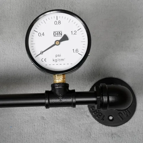 Miniatura 4 de Aplique de pared de tubería de agua industrial, lámpara de montaje en pared punk de vapor, lámpara de pared fresca de 35.4 pulgadas para dormitorio