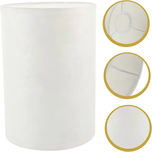 Miniatura 6 de ORFOFE Lámpara de mesa con patrón de mármol, pantalla decorativa moderna para bombillas, elegante diseño de tambor para lámparas de acento