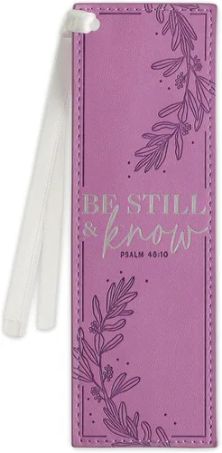 Miniatura 11 de Christian Art Gifts - Marcapáginas premium de piel sintética vegana con escritura bíblica para mujeres: Cuando ella habla - Proverbios 31:26, Marrón