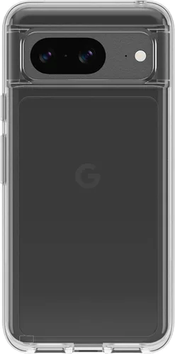 Miniatura 4 de OtterBox Funda transparente para Google Pixel 8 Symmetry Series: transparente, ultra elegante, compatible con carga inalámbrica, bordes elevados que