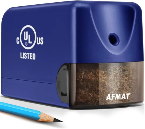 Miniatura 9 de AFMAT - Sacapuntas eléctrico para lápices