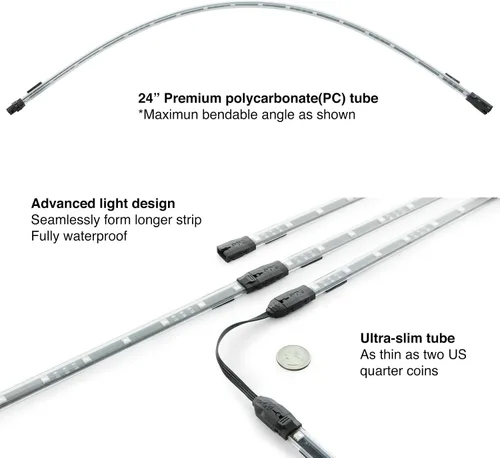 Miniatura 3 de XKGLOW KS-CAR-ADVANCE Tiras de luz LED y kit