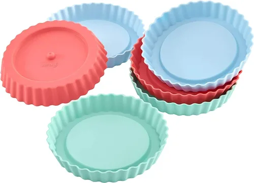 Miniatura 9 de LURCH Germany Flexiform - Brownie de silicona (12 unidades), color pastel
