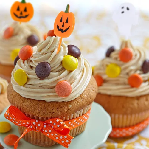 Miniatura 5 de Tatuo - Púas de plástico para Halloween, decoración de fantasmas para fiestas de cumpleaños o fiestas temáticas (50)