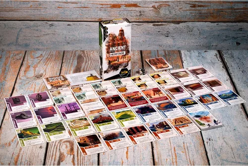 Miniatura 2 de IELLO: Ancient Knowledge Heritage - Expansión del juego de cartas de estrategia, juego de mesa de construcción de Tableau, nuevas cartas y efectos
