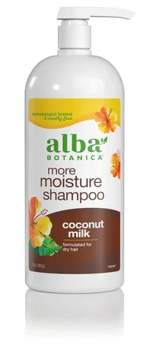 Miniatura 7 de Alba Botanica Champú más hidratante, leche de coco, 12 onzas (el embalaje puede variar)