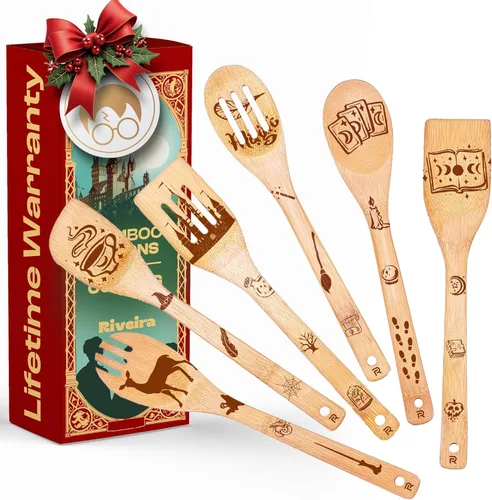 Miniatura 8 de Regalos Riveira para suegra – Cucharones de madera para cocinar como regalos para mamá y tabla de cortar para regalos de cumpleaños para mujeres