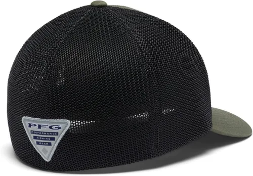 Miniatura 779 de Columbia - Gorra de malla con bandera con árboles unisex para adultos, corona alta