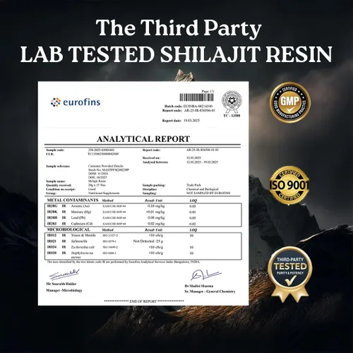 Miniatura 5 de Mars Himalayan Organic Shilajit Resina Resina natural procedente del Himalaya Apoya la vitalidad, la energía y el bienestar general 0.53 oz