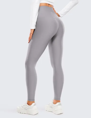 Miniatura 2 de CRZ YOGA Leggings térmicos con forro polar para mujer de 28 pulgadas, pantalones de senderismo cálidos para invierno, pantalones de yoga de cintura