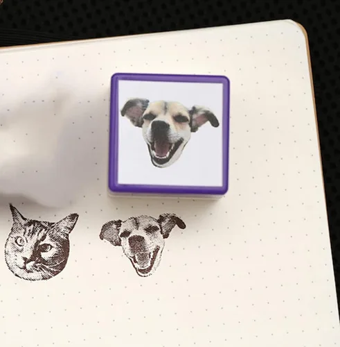 Miniatura 10 de Sello personalizado para retratos de mascotas, retratos de animales personalizados, sello de retrato de mascotas personalizado, sello de retrato